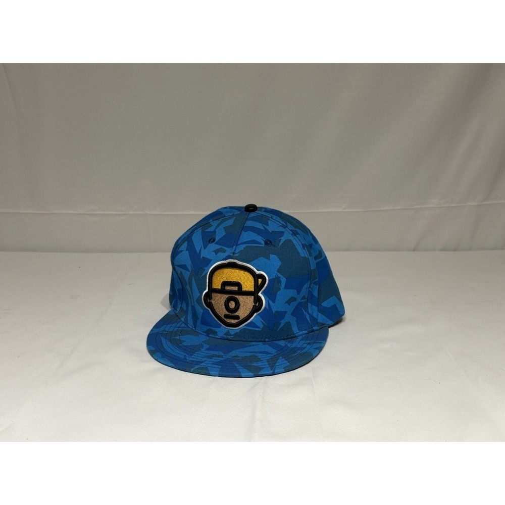 Trukfit Sky Blue Huge Logo Digital Camo Baseball Cap Hat
